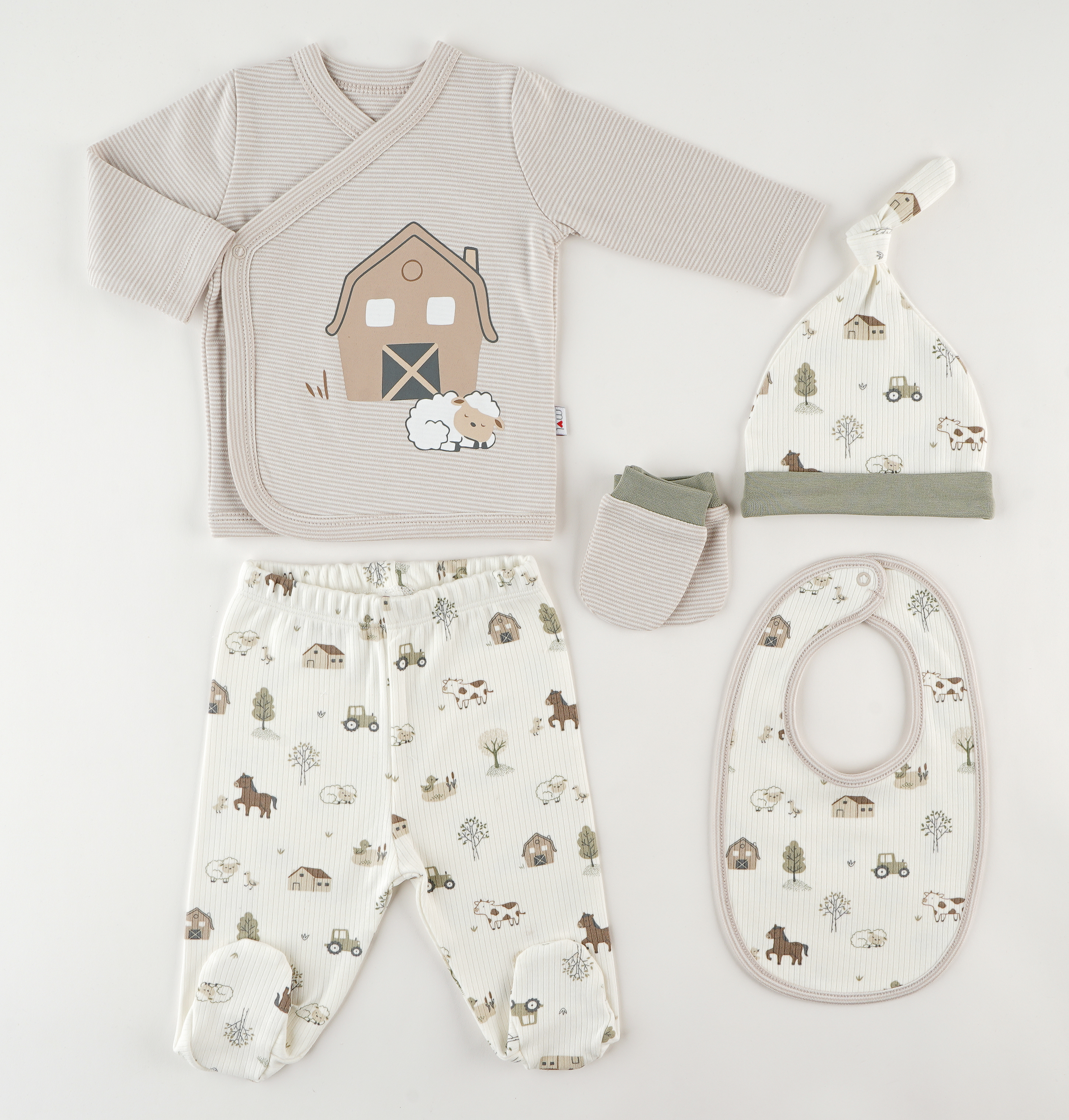 TOPRAK 5'Lİ HASTANE SETİ